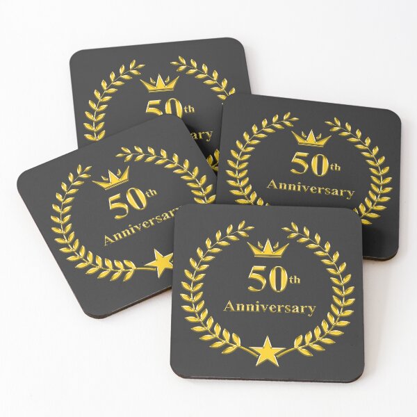 Item preview, 50 years old anniversary , luxurious logo Golden designed and sold by MarketVisionAV.