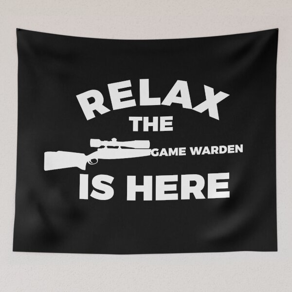 Item preview, Relax Game Warden is here designed and sold by Teelogic.
