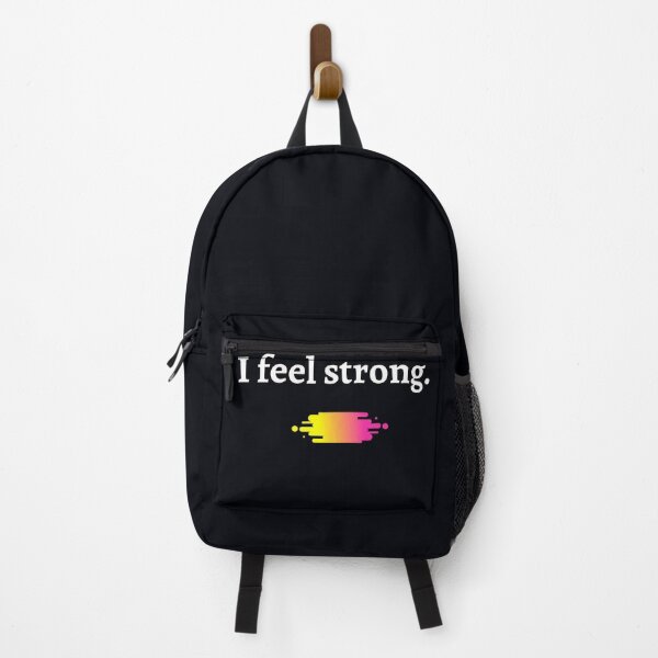 Item preview, "I Feel Strong." It's good to feel strong and confident. That's healthy and positive for meeting the challenges of your life. positive designed and sold by JoelsCorner.