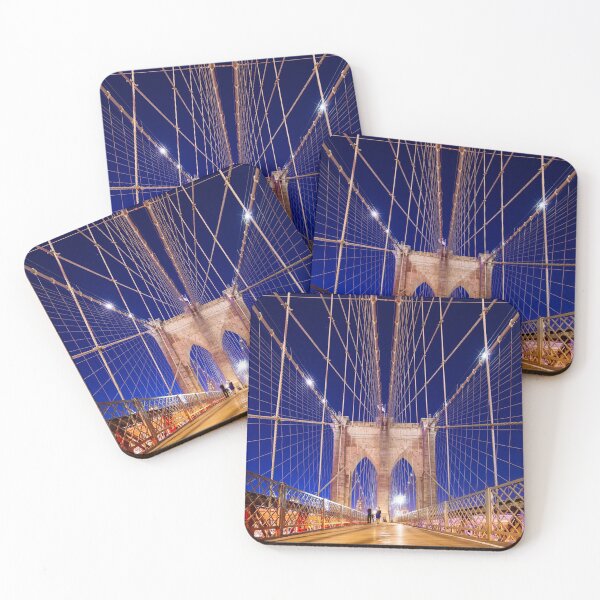 Item preview, Brooklyn Bridge at Night designed and sold by rlafranco.