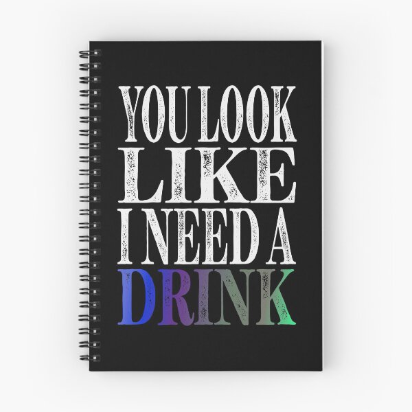 Item preview, You Look Like I Need A Drink Slightly Wrong Essential Classic Sticker And Shirt Design designed and sold by Glike.