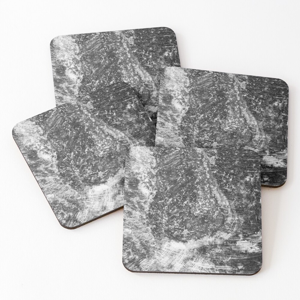 Item preview, Coasters (Set of 4) designed and sold by GrayCatGraphics.