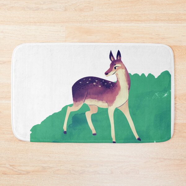 Item preview, Deer in the forest bruso art designed and sold by cutecrazytshirt.