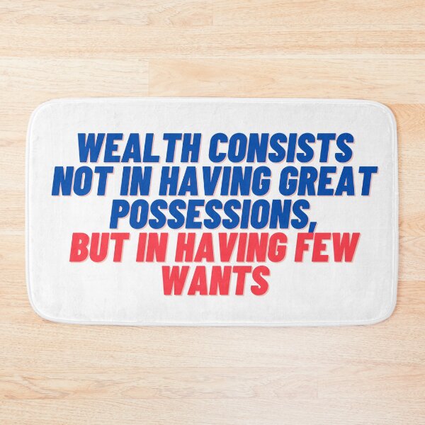 Item preview, Stoicism | Epictetus | Wealth Consists Not In Having Great Possessions, But Having Few Wants designed and sold by cattiktoks1718.