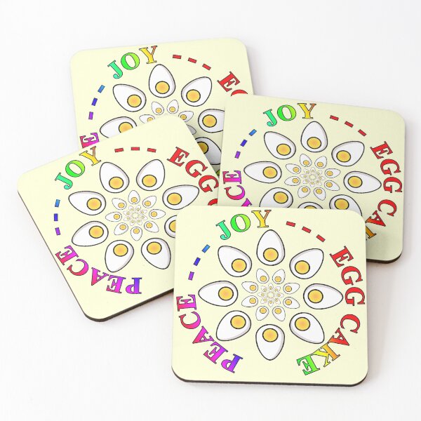 Item preview, Peace - Joy - Egg Cake designed and sold by ARTmanhART.