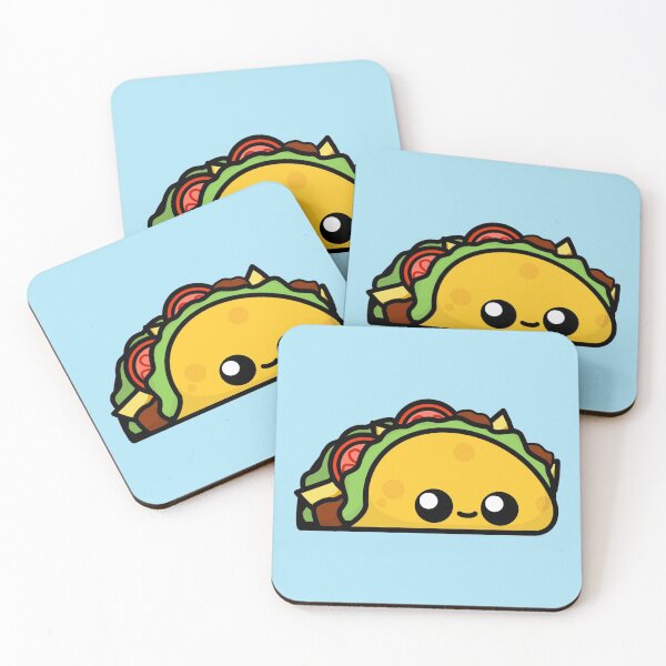 Item preview, Cute Cartoon Taco designed and sold by cookingwithten.