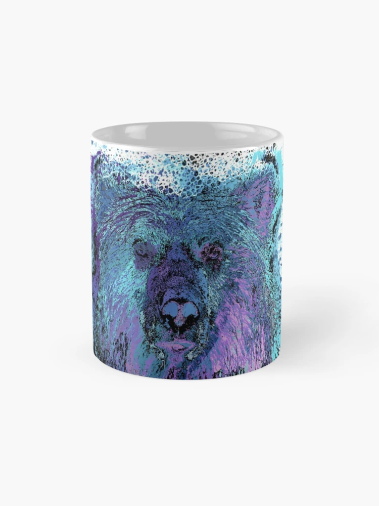 Thumbnail 4 of 6, Coffee Mug, bear gradient designed and sold by MsTyson.