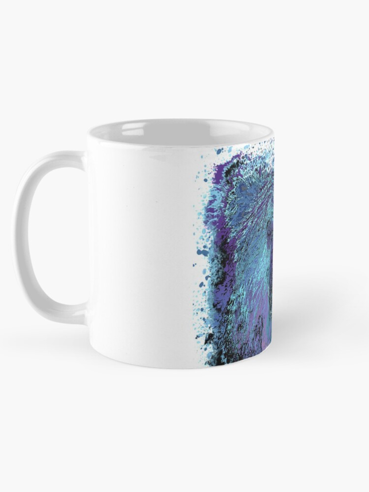 Thumbnail 5 of 6, Coffee Mug, bear gradient designed and sold by MsTyson.