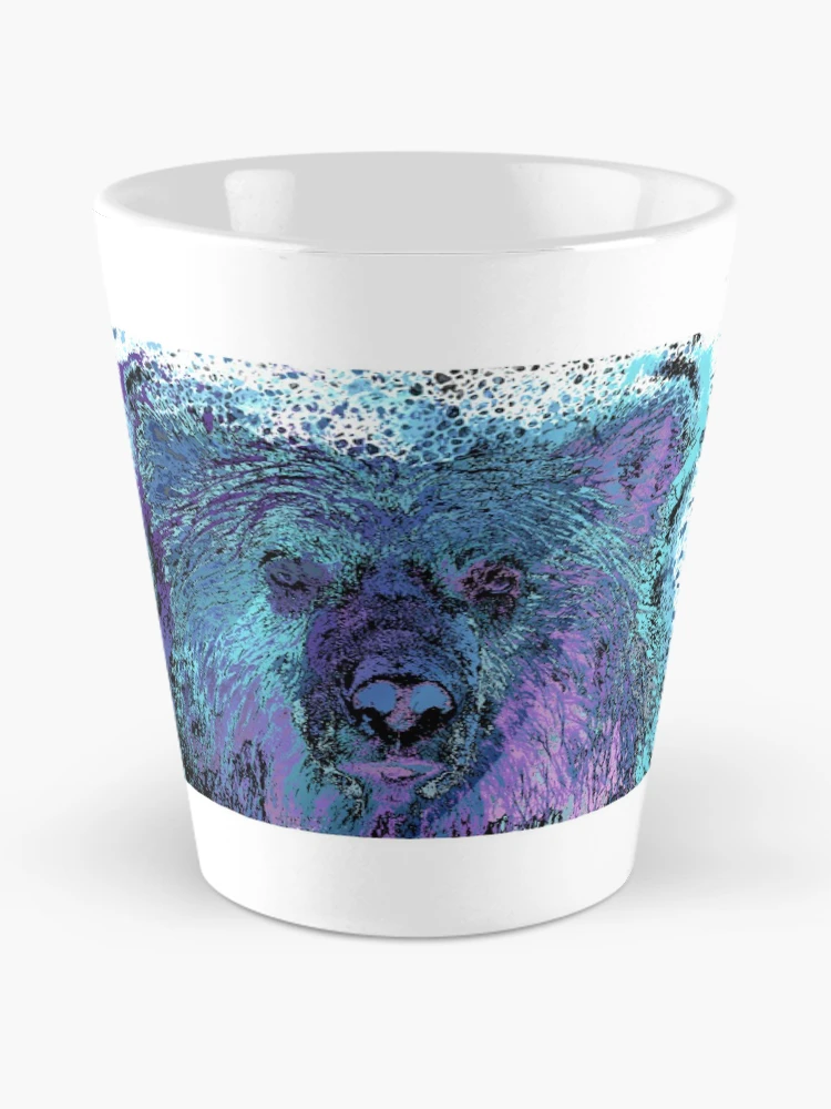 Thumbnail 2 of 4, Coffee Mug, bear gradient designed and sold by MsTyson.