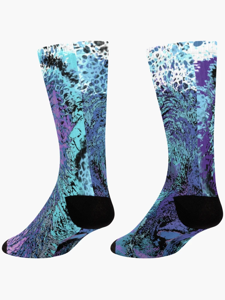 Thumbnail 4 of 5, Socks, bear gradient designed and sold by MsTyson.