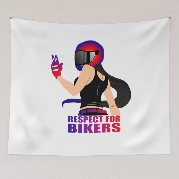 Item preview, Respect For Female Bikers designed and sold by PrintYourOwn.