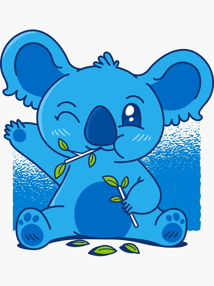 Cute Blue Koala Bear Animal Leggings – Moonarama