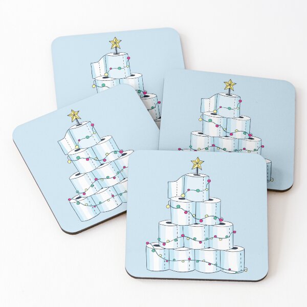 Item preview, Deck the halls with rolls of TP designed and sold by Ransyn Art.