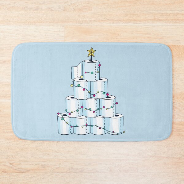 Item preview, Deck the halls with rolls of TP designed and sold by Ransyn Art.