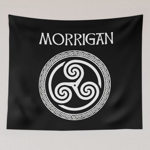 Item preview, Morrigan Celtic Goddess of Witchcraft, Magic and Death designed and sold by Agema Apparel.