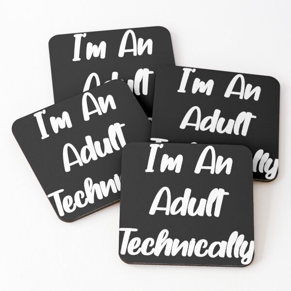 Item preview, I’m An Adult Technically designed and sold by SAIDDIA.