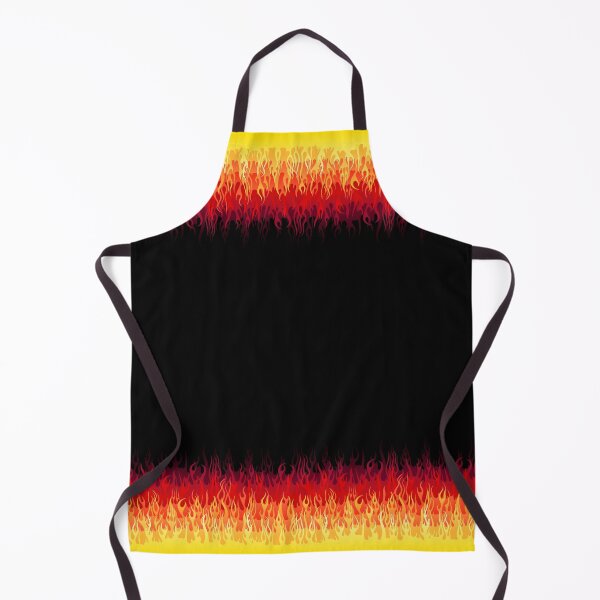 Item preview, Red Hot Rod Flames - Black Background designed and sold by WickedRefined - Nicole Demereckis.