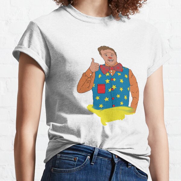 Mr Tumble Justin Fletcher Something Special Cut Out Classic T-Shirt