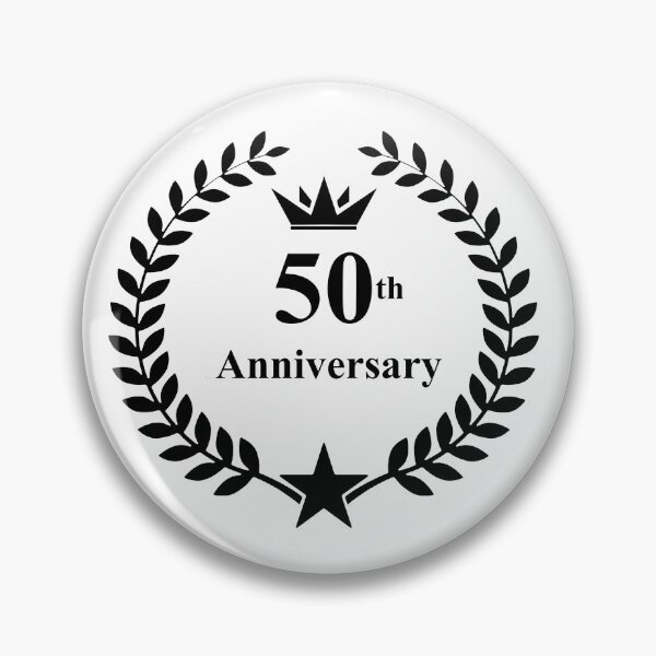 Item preview, 50 years old anniversary , luxurious logo Golden designed and sold by MarketVisionAV.