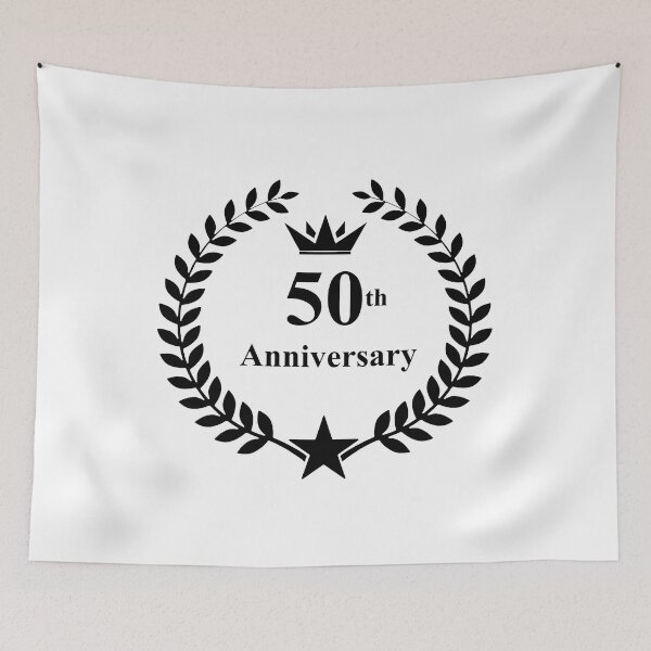 Item preview, 50 years old anniversary , luxurious logo Golden designed and sold by MarketVisionAV.