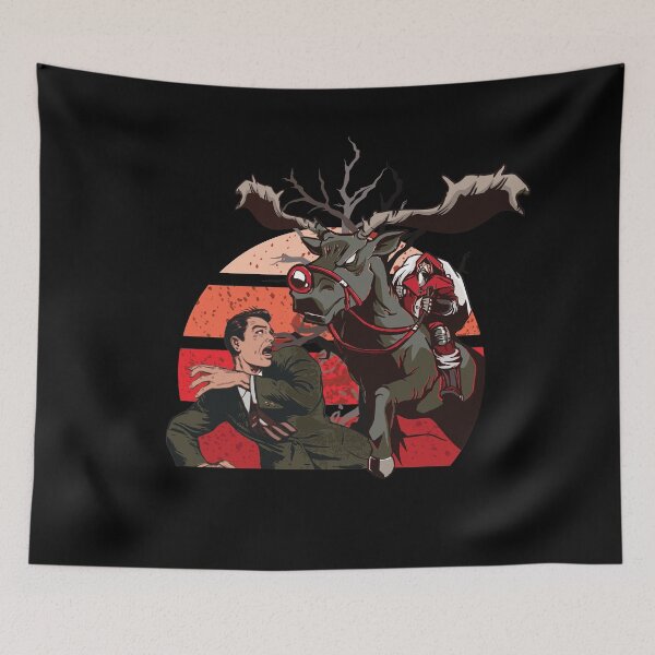 Item preview, Angry Deer Merry Christmas designed and sold by artado.
