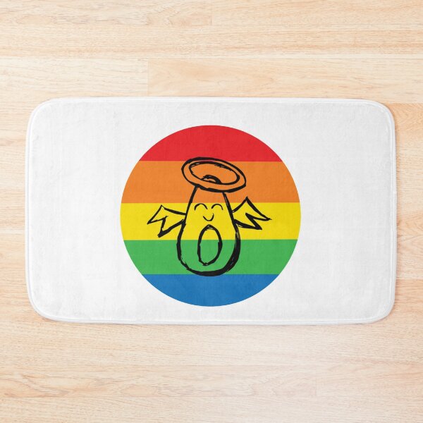 Item preview, rainbow avocado designed and sold by zanbo.