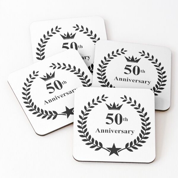 Item preview, 50 years old anniversary , luxurious logo Golden designed and sold by MarketVisionAV.