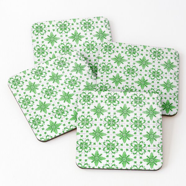 Item preview, Beautiful green painted tiles in Lisbon, Portugal.  designed and sold by Rrrainbow.