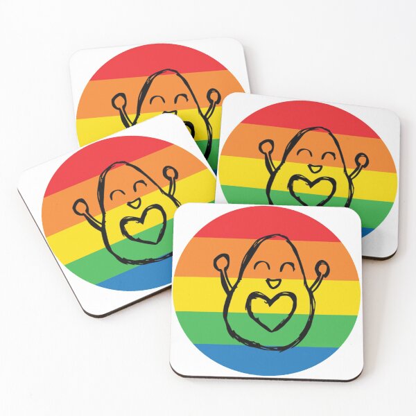 Item preview, rainbow avocado designed and sold by zanbo.