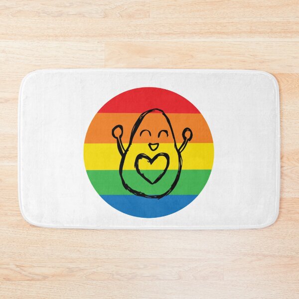 Item preview, rainbow avocado designed and sold by zanbo.