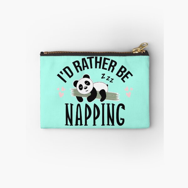 Item preview, I Would Rather Be Napping - Funny panda designed and sold by DeliriousSteve.