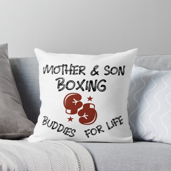 Item preview, Mother & Son Boxing Buddies for Life (Dark Print) designed and sold by vinwin1.