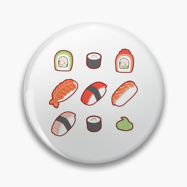 Item preview, Sushi Rolls - Dark Border designed and sold by vpessagno.