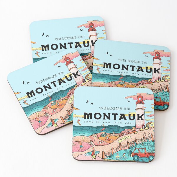 Item preview, Welcome to montauk print designed and sold by Devin Timpone.