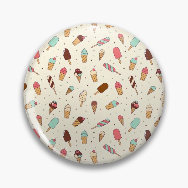 Item preview, ice cream pattern designed and sold by swagnstickers.