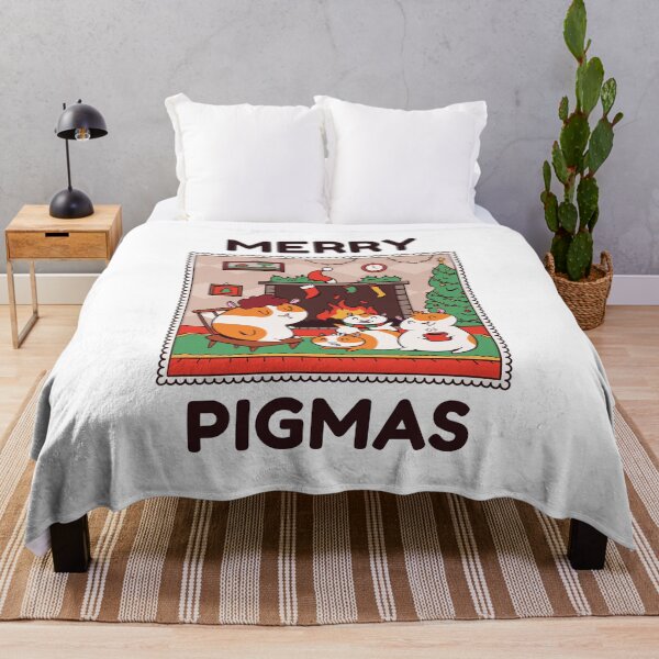 Item preview, Merry Pigmas Christmas Guinea Pigs designed and sold by OnepixArt.
