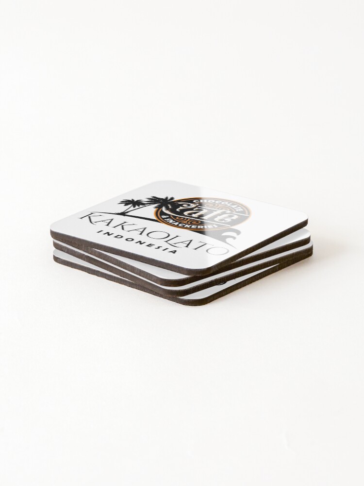 Thumbnail 4 of 5, Coasters (Set of 4), KAKAOLATO Cafe designed and sold by dejava.