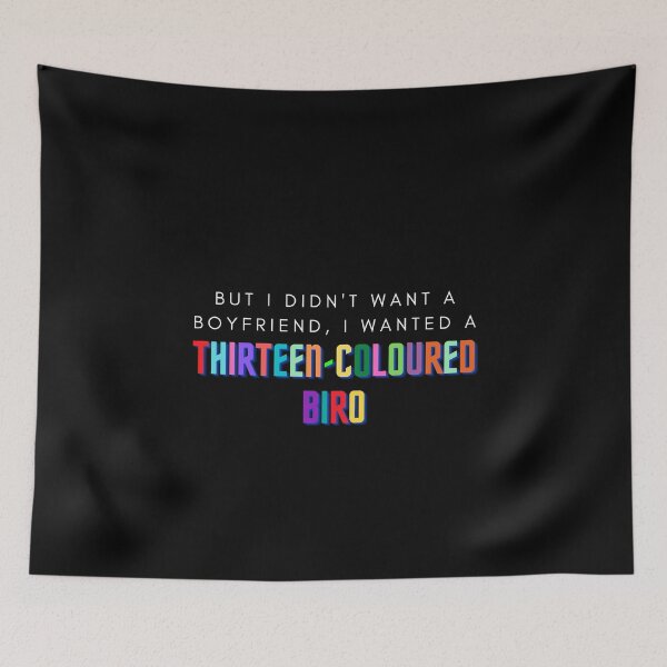 Item preview, I Wanted A 13-Coloured Biro. Victoria Wood Quote designed and sold by DontKnowMuch.