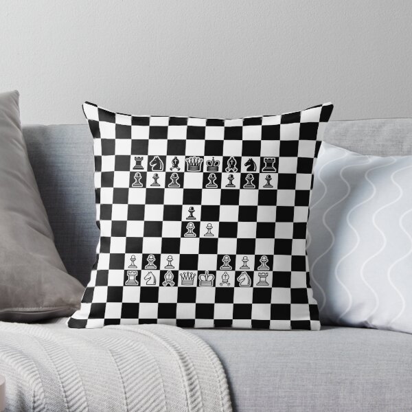 The Queen's Gambit Throw Pillow