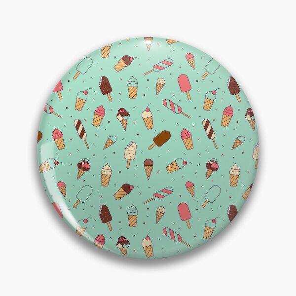 Item preview, ice cream pattern designed and sold by swagnstickers.