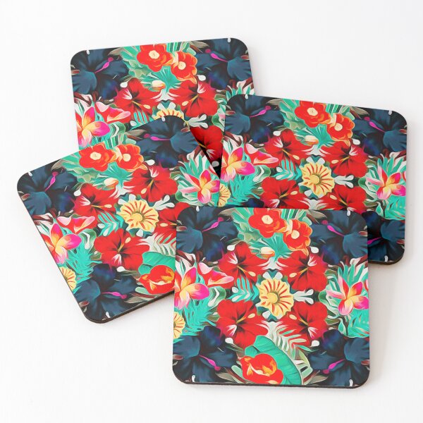Item preview, Hibiscus Floral Pattern designed and sold by Pretty-Bird.