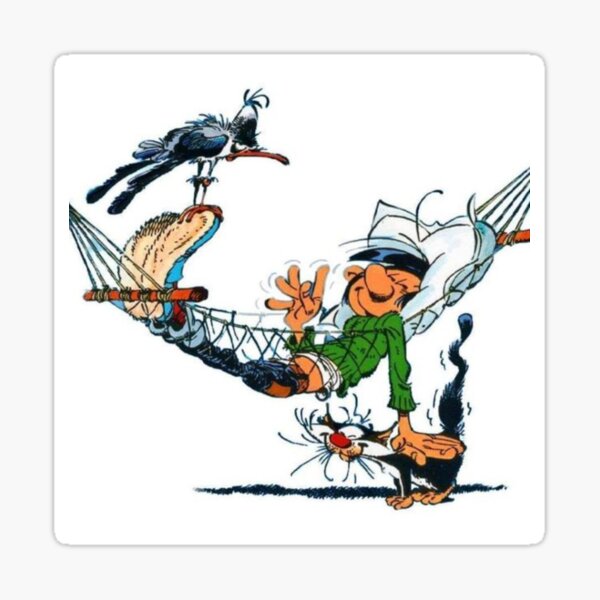Gaston Lagaffe Sticker