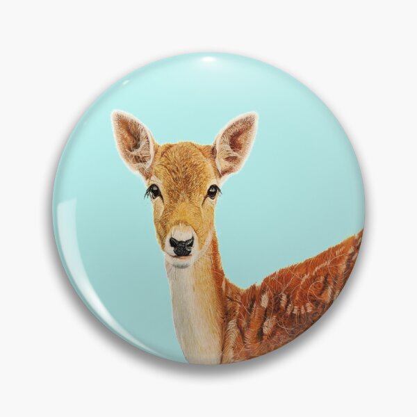 Item preview, Fallow Deer Woodland animal design designed and sold by IslesArt.