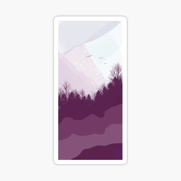 Item preview, Purple Night Sky designed and sold by artsiejanie.
