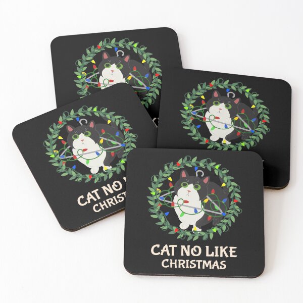 Item preview, Cat No Like Christmas designed and sold by LaceRenee.