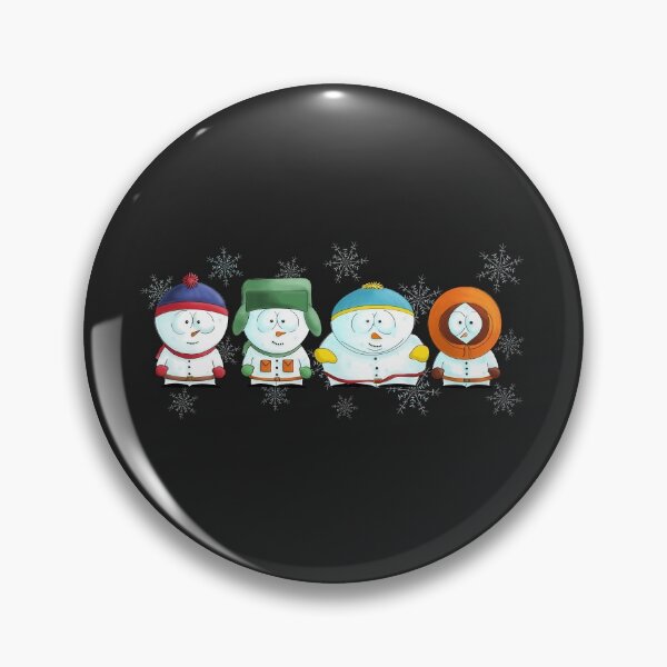 Item preview, Cute South Park Xmas Christmas Snowmen designed and sold by pinkart666.