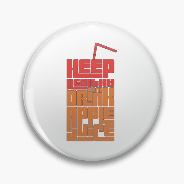 Item preview, Keep Healthy And Drink Apple Juice designed and sold by zefgraphic.