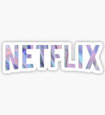 Purple Netflix Sticker
