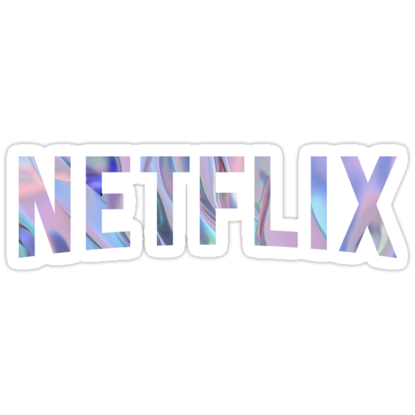 purple netflix stickers by ellms redbubble