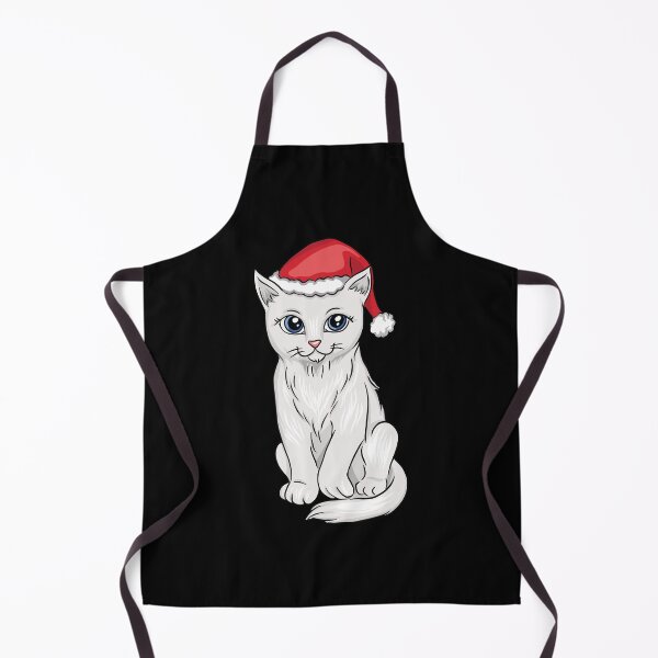 Item preview, Cat Wearing Santa Hat Christmas designed and sold by OnepixArt.
